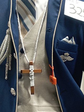 Cruz madera comunion