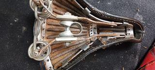 sella bici d'epoca marcata FB