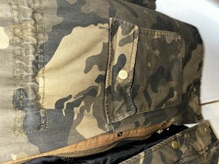 chaqueta militar mujer