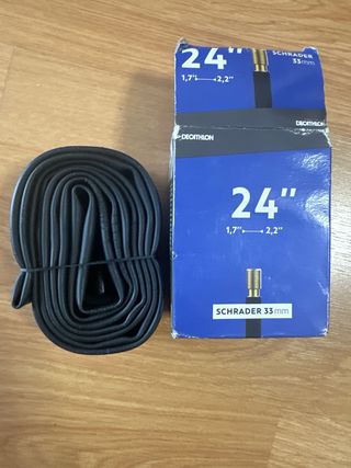 Camara 24” valvula Schrader 33mm decathlon