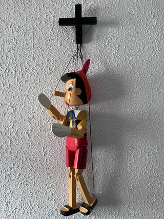 Marioneta Pinocho vintage