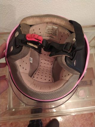 Casco  rosa Shiro