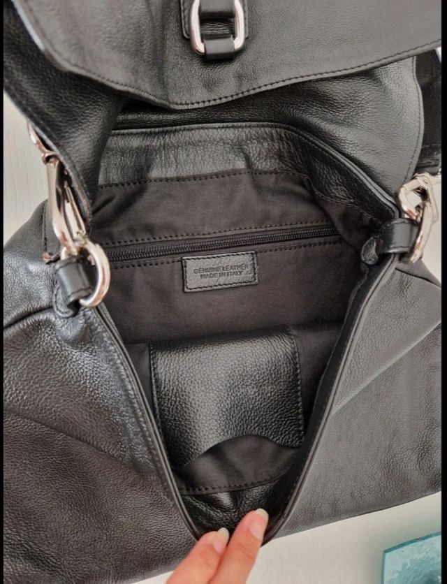 Borsa tracolla vera pelle