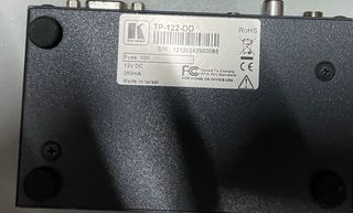 VENDO TRANSMISOR RECEPTOR KRAMER TP-120OD TP-121OD