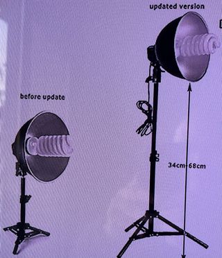 Estudio de fotografía 2x5500K