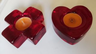 2 Portavelas decorativos