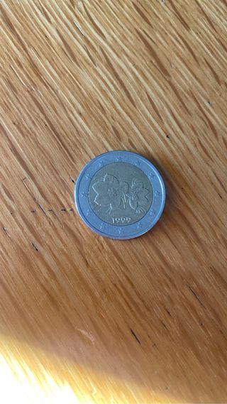 Moneta 2€ Finlandia Rara con errore di conio