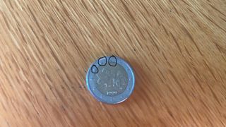 Moneta 2€ Finlandia Rara con errore di conio