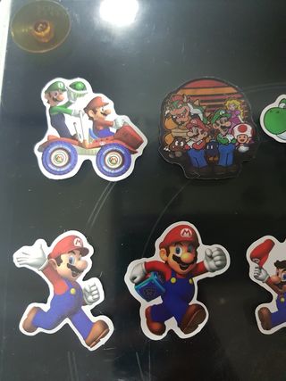 LOTE PEGATINAS SUPER MARIO BROSS