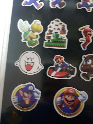 LOTE PEGATINAS SUPER MARIO BROSS