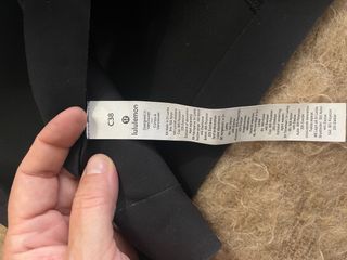 Sujetador Deportivo Lulu Lemon Negro C38