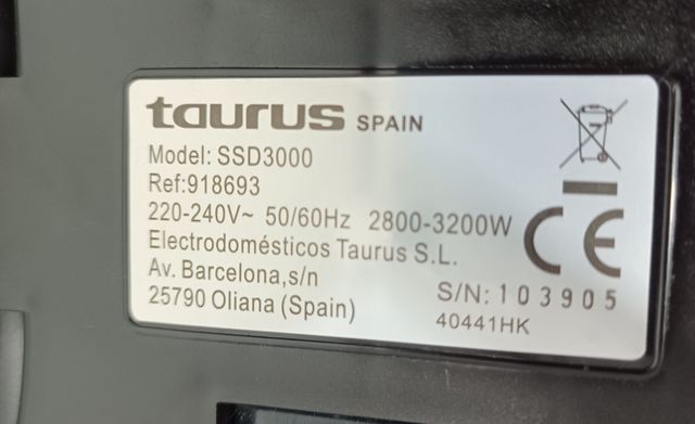 Taurus Sliding Pro 3000 N Stop Centro de planchado