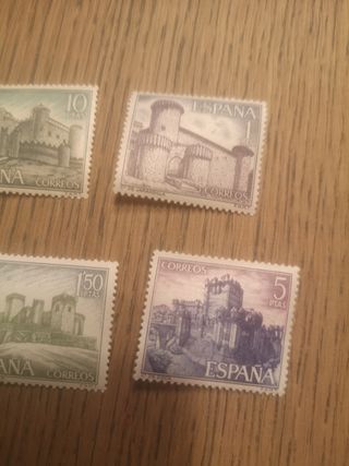 Sellos Castillos de España. 1967