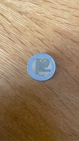 Moneta 2€ 2008 presidenza francese