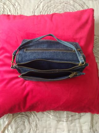 Cartera, tarjetera, monedero, vaquera