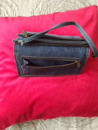 Cartera, tarjetera, monedero, vaquera