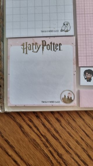 Set de notas autoadhesivas Harry Potter