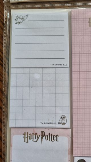 Set de notas autoadhesivas Harry Potter