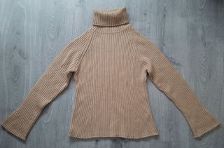 Jersey mujer cuello vuelto talla 40