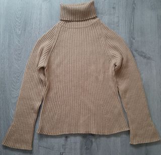 Jersey mujer cuello vuelto talla 40