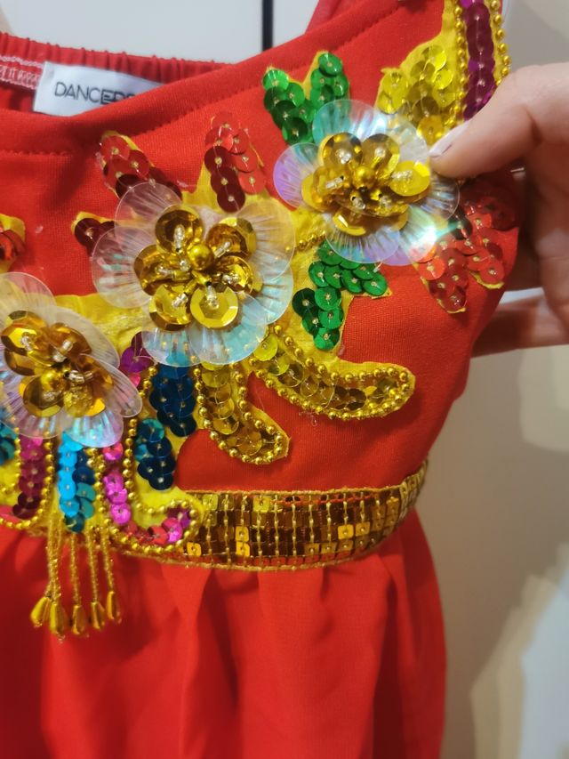 Vestido de baile/danza niña 130cm nuevo