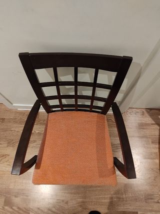 2 Sillones/Sillas retro con brazos