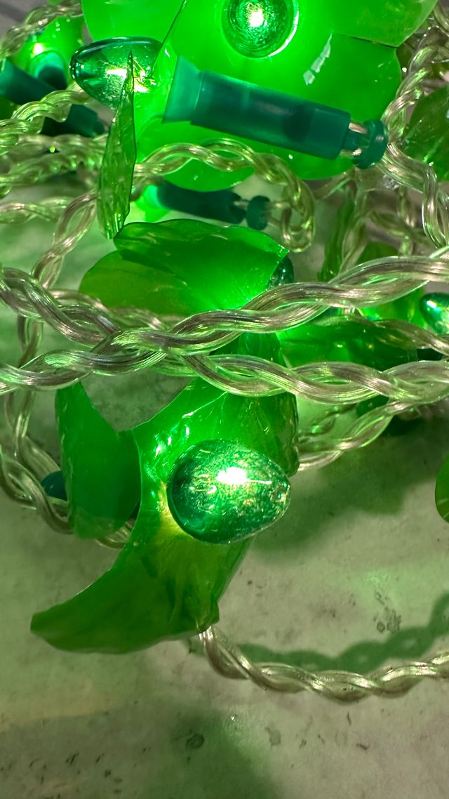 Luces arbol de navidad Vintage