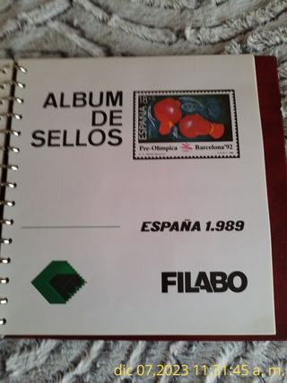 ALBUNM DE SELLOS DE ESPAÑA