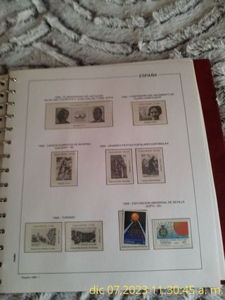 ALBUNM DE SELLOS DE ESPAÑA