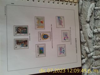 ALBUM DE SELLOS DE GUINEA ECUATORIAL