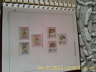 ALBUM DE SELLOS DE GUINEA ECUATORIAL