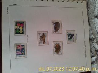 ALBUM DE SELLOS DE GUINEA ECUATORIAL