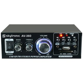 ALTAVOCES DE TECHO 6"1/2 + AMPLIFICADOR CON USB
