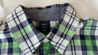 Gap Kids - Camicia a scacchi bambino 10-11 anni