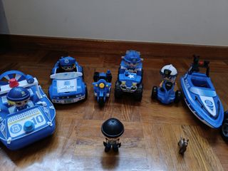 Flota de policía pinypon action