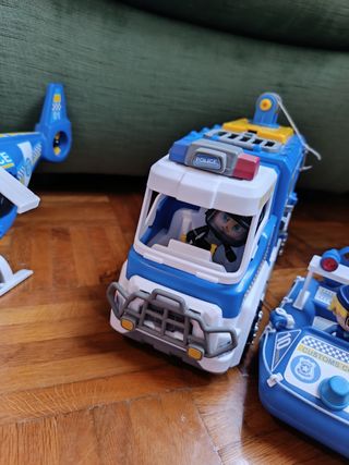 Flota de policía pinypon action