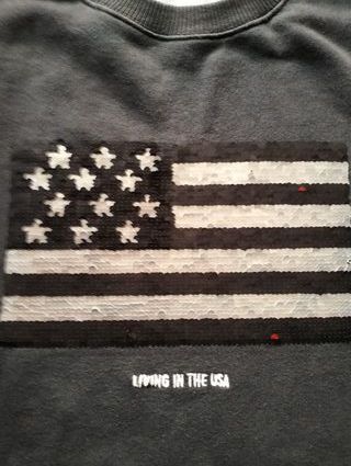 Sudadera bandera americana