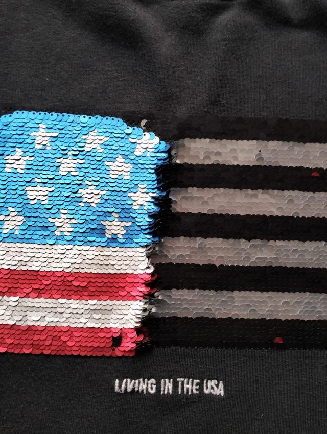 Sudadera bandera americana