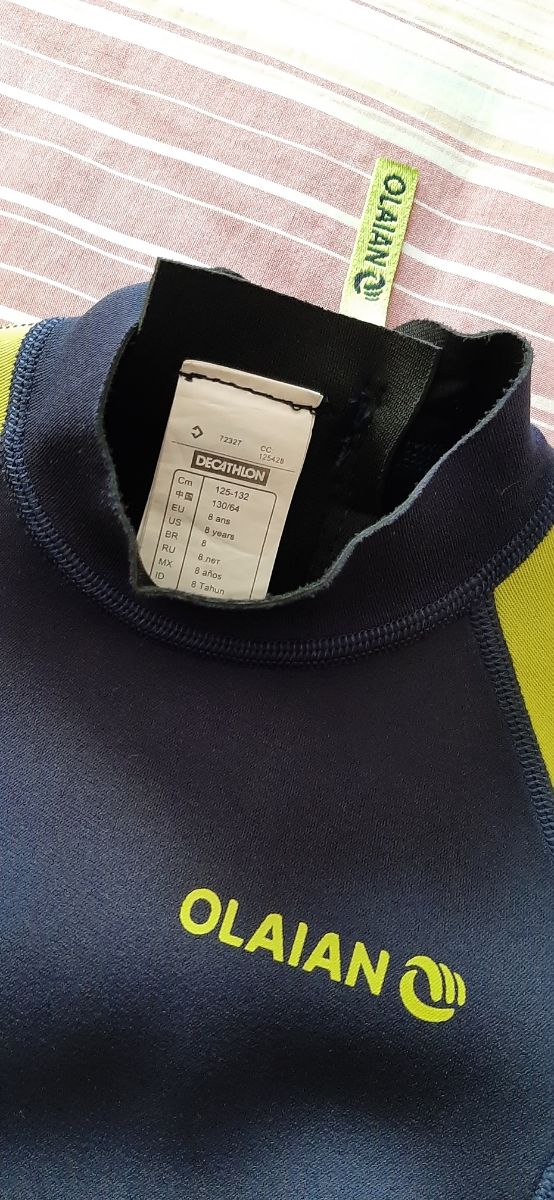 Traje neopreno niño