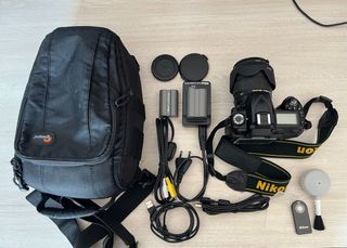 Camara reflex NIKON D-90