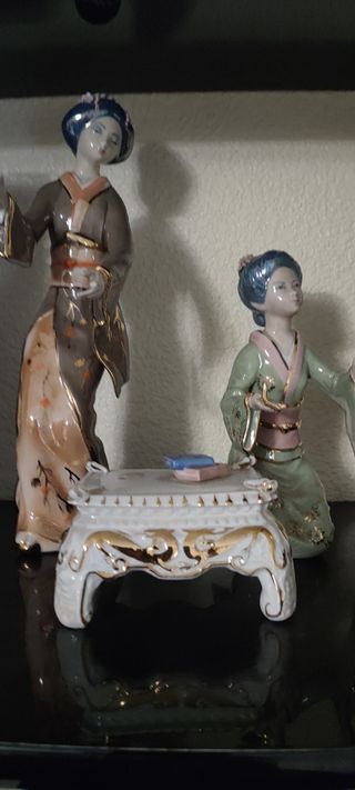 Set di bambole in porcellana cinese