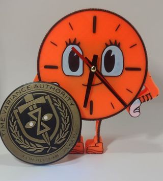 Miss Minutes, reloj de escritorio y pared