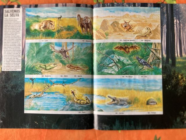 Album cromos Mis Animales Favoritos