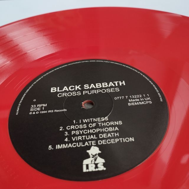 BLACK SABBATH Cross purposes 1994 LP vinilo ed UK