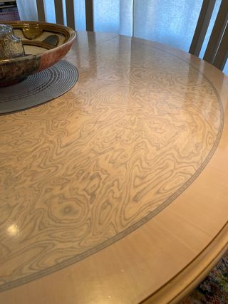 mesa y sillas de comedor vintage