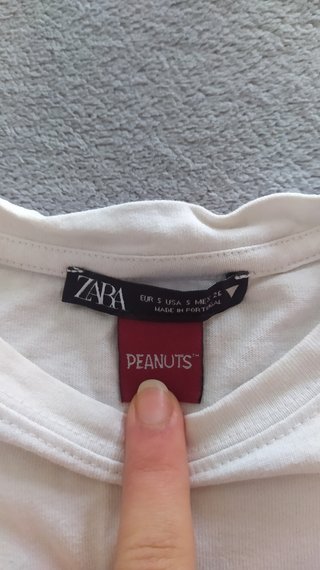 Camiseta blancas Zara
