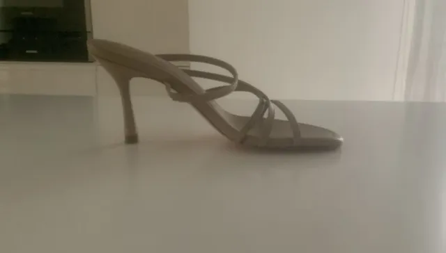 Sandalias tacón Massimo Duti  varias tallas