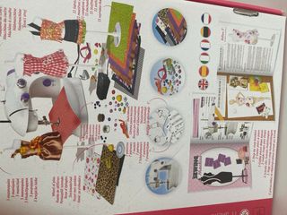 Maquina coser niños con guia y patrones nuevo