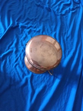 Anfora artigianale martellata rame