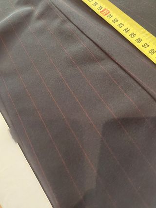 Pantalone  nero   mille righe rosse tg. 44 italian